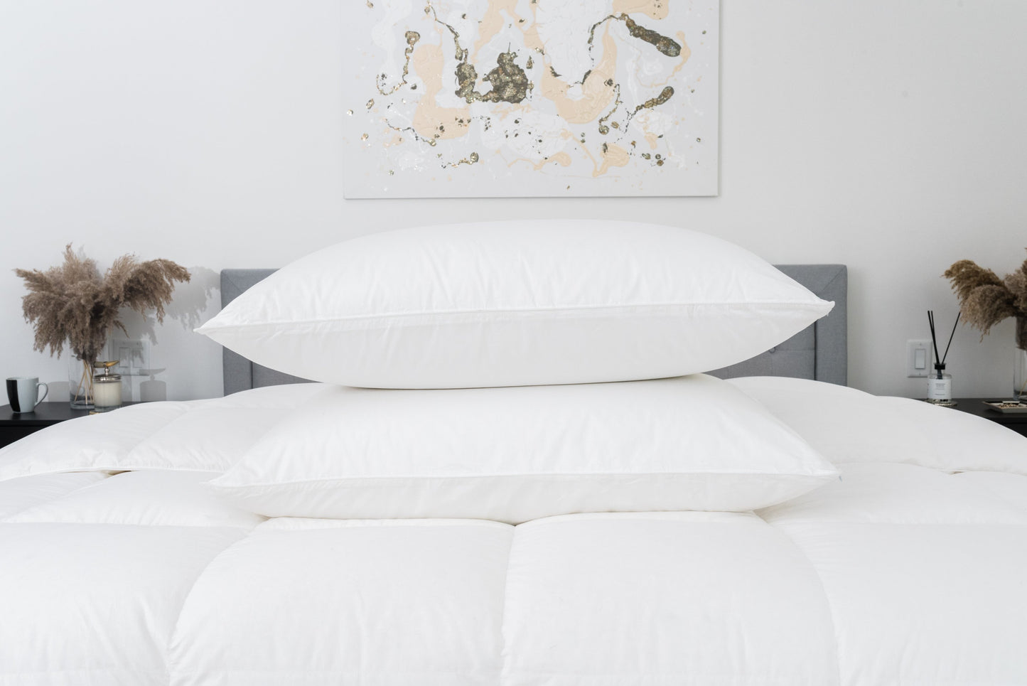 Classic 680-Fill-Power European Duck Pillows