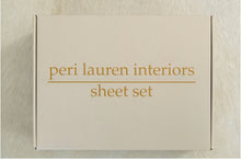 Load image into Gallery viewer, peri lauren interiors Organic Bamboo Cotton Sheet Set
