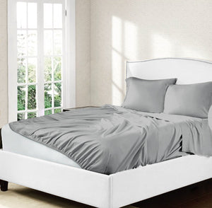 unmade bed, patented design, patented top sheet, bedding, bedding set